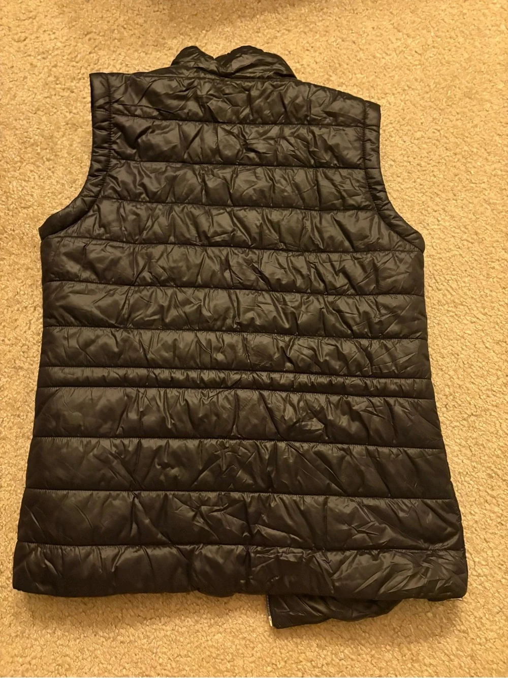 Calvin Klein Black Quilted Sleeveless Puffer Vest